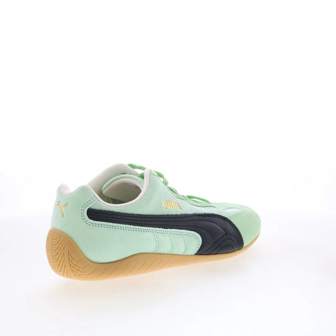 Puma Speedcat 40632963 Mens Green Suede Lace Up Lifestyle Sneakers Shoes
