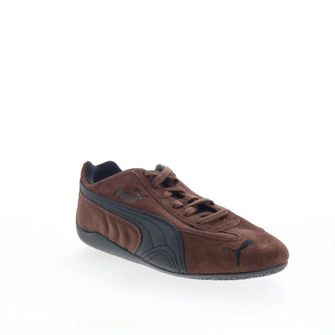 Puma Speedcat 40632982 Mens Brown Suede Lace Up Lifestyle Sneakers Shoes