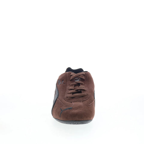Puma Speedcat 40632982 Mens Brown Suede Lace Up Lifestyle Sneakers Shoes