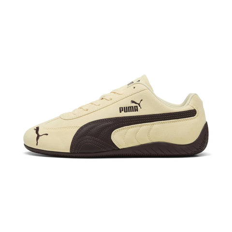 Puma Speedcat 40632983 Mens Beige Suede Lifestyle Sneakers Shoes
