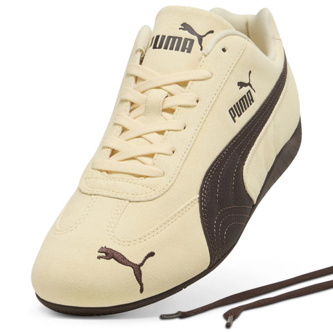 Puma Speedcat 40632983 Mens Beige Suede Lifestyle Sneakers Shoes