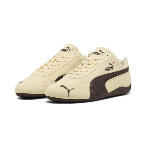 Puma Speedcat 40632983 Mens Beige Suede Lifestyle Sneakers Shoes