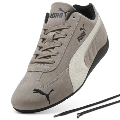 Puma Speedcat 40632985 Mens Gray Suede Lace Up Lifestyle Sneakers Shoes