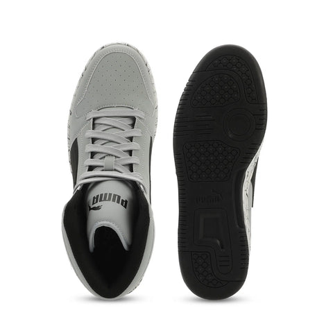 Puma Rebound Layup NBK Marble 2 Mens Gray Lifestyle Sneakers Shoes