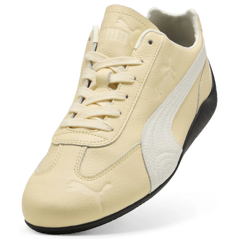 Puma Speedcat Decon 40725101 Mens Yellow Leather Lifestyle Sneakers Shoes