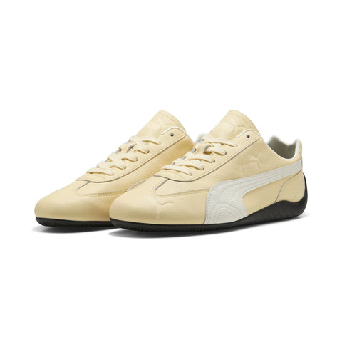 Puma Speedcat Decon 40725101 Mens Yellow Leather Lifestyle Sneakers Shoes