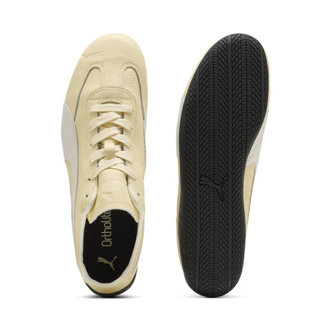 Puma Speedcat Decon 40725101 Mens Yellow Leather Lifestyle Sneakers Shoes