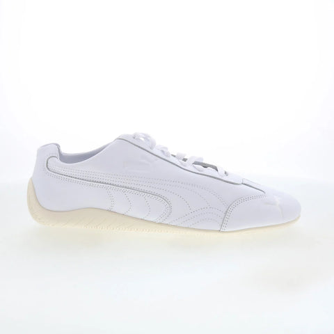 Puma Speedcat Decon 40769801 Mens White Leather Lifestyle Sneakers Shoes
