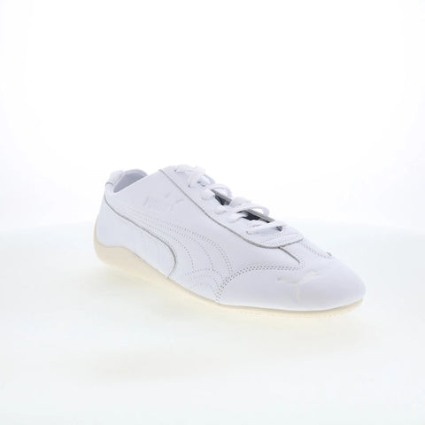 Puma Speedcat Decon 40769801 Mens White Leather Lifestyle Sneakers Shoes
