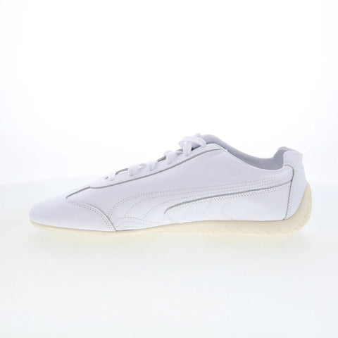 Puma Speedcat Decon 40769801 Mens White Leather Lifestyle Sneakers Shoes