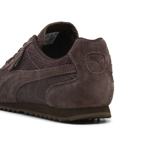 Puma Arizona Python 40784301 Womens Brown Suede Lifestyle Sneakers Shoes