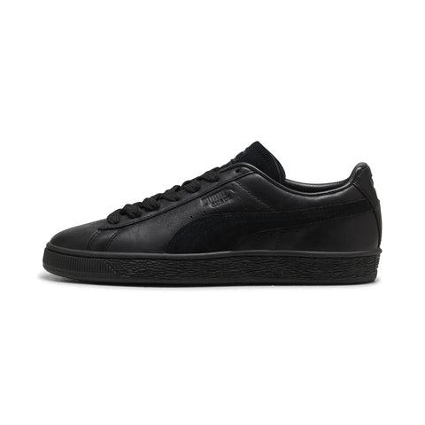 Puma Suede Dressed 40883102 Mens Black Leather Lifestyle Sneakers Shoes