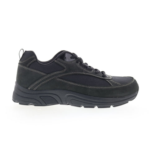 Drew Aaron 40893-19 Mens Black Extra Wide 4E Nubuck Lifetsyle Sneakers Shoes