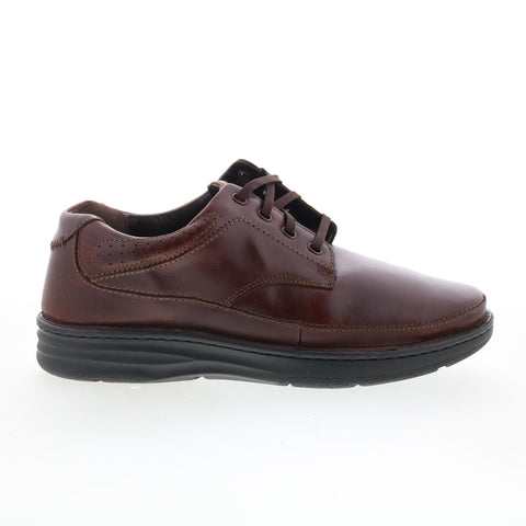 Drew Toledo Mens Brown Extra Wide 4E Oxfords & Lace Ups Casual Shoes