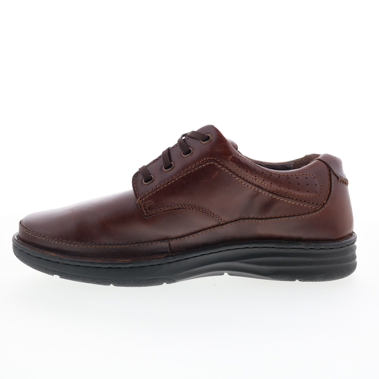 Drew Toledo Mens Brown Extra Extra Wide 6E Casual Oxfords 
