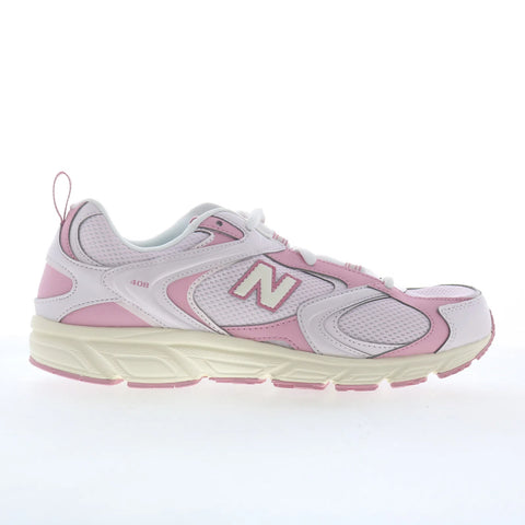 New Balance 408 ML408NW Mens Pink Mesh Lace Up Lifestyle Sneakers Shoes