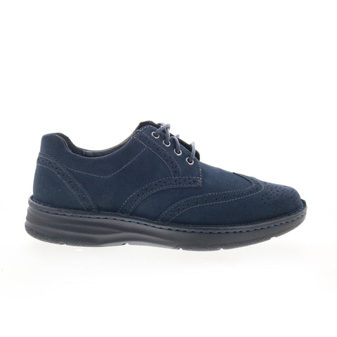 Drew Delaware 40939-4V Mens Blue Oxfords & Lace Ups Wingtip & Brogue Shoes