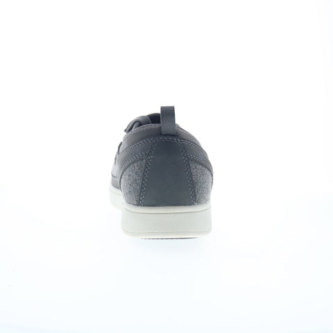 Drew Buzz 40994-43 Mens Gray Wide Leather Lifestyle Sneakers Shoes