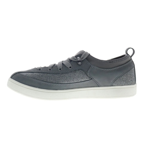 Drew Buzz 40994-43 Mens Gray Extra Wide 4E Leather Lifestyle Sneakers Shoes