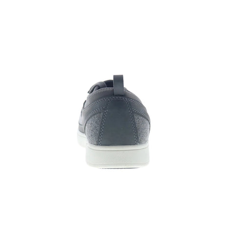 Drew Buzz 40994-43 Mens Gray Extra Wide 4E Leather Lifestyle Sneakers Shoes