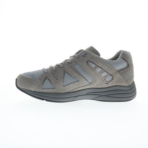 Drew Energy 40996-43 Mens Gray Suede Lace Up Lifestyle Sneakers Shoes