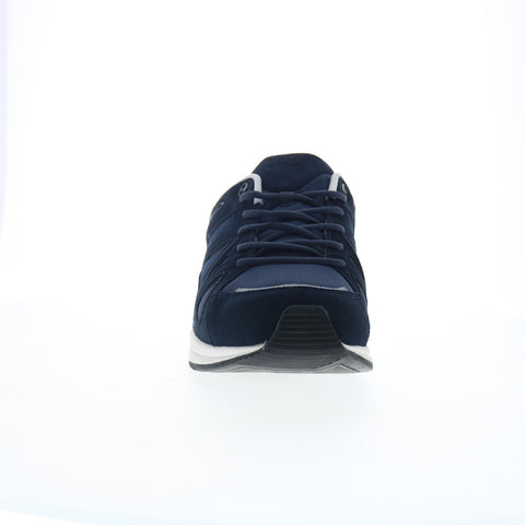 Drew Energy 40996-4V Mens Blue Wide Suede Lace Up Lifestyle Sneakers Shoes