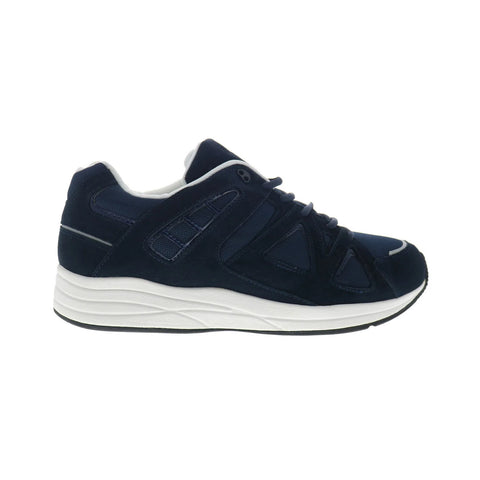 Drew Energy 40996-4V Mens Blue Suede Lace Up Lifestyle Sneakers Shoes