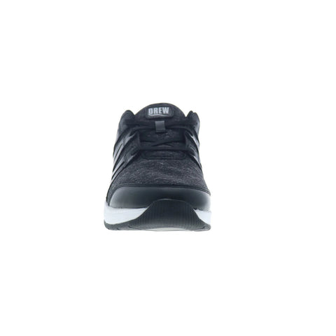 Drew Boost 40997-19 Mens Black Wide Canvas Lace Up Lifestyle Sneakers Shoes