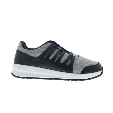 Drew Boost 40997-43 Mens Gray Wide Leather Lace Up Lifestyle Sneakers Shoes
