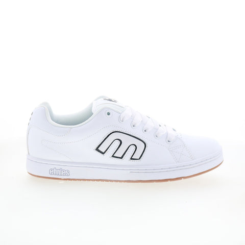 Etnies Callicut 4101000014110 Mens White Skate Inspired Sneakers Shoes