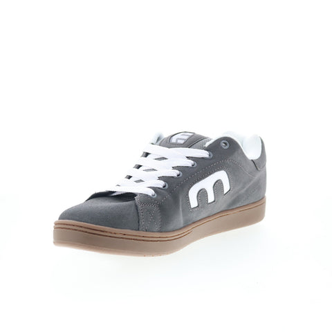 Etnies Callicut 4101000014380 Mens Gray Suede Skate Inspired Sneakers Shoes