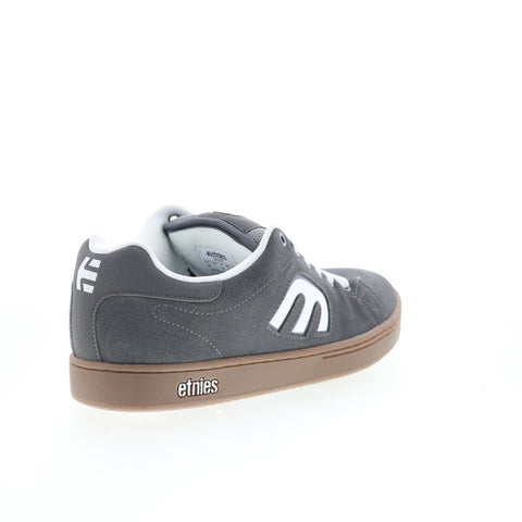 Etnies Callicut 4101000014380 Mens Gray Suede Skate Inspired Sneakers Shoes