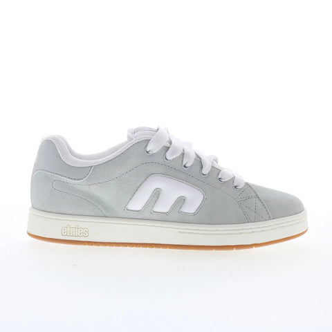 Etnies Callicut 4101000014050 Mens Gray Suede Skate Inspired Sneakers Shoes