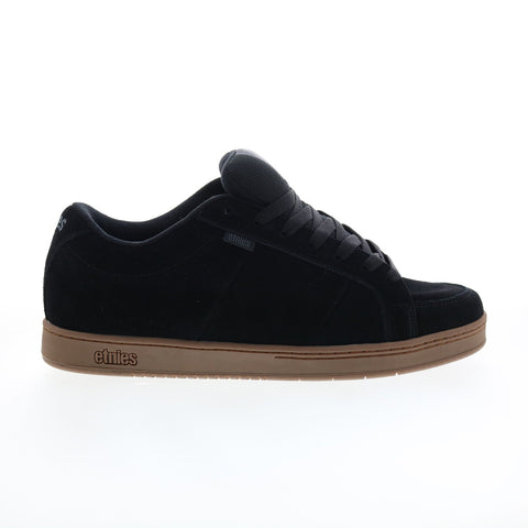 Etnies Kingpin 4101000091566 Mens Black Suede Skate Inspired Sneakers Shoes