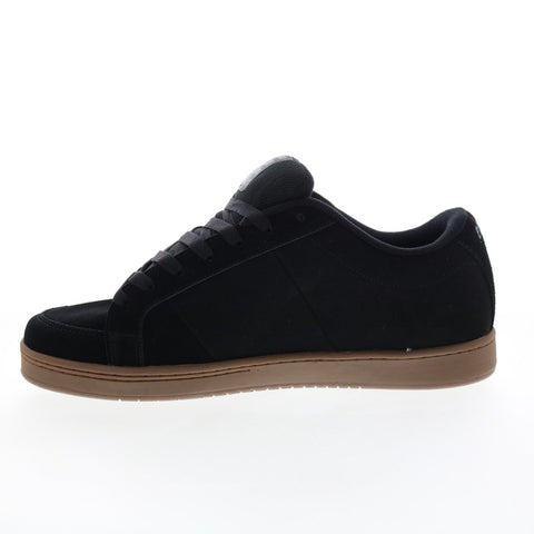 Etnies Kingpin 4101000091566 Mens Black Suede Skate Inspired Sneakers Shoes