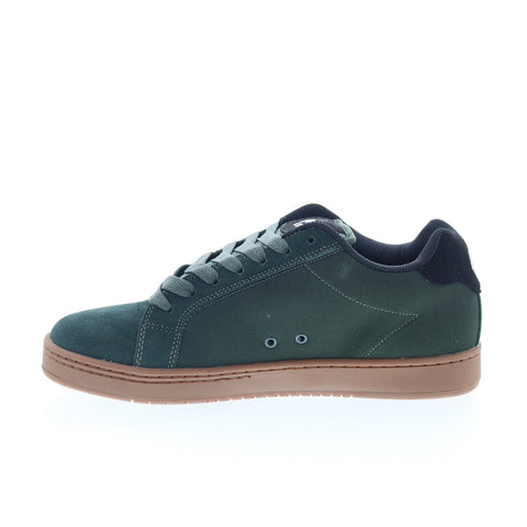Etnies Fader 4101000203327 Mens Green Suede Skate Inspired Sneakers Shoes