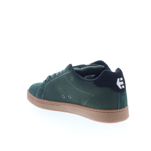 Etnies Fader 4101000203327 Mens Green Suede Skate Inspired Sneakers Shoes