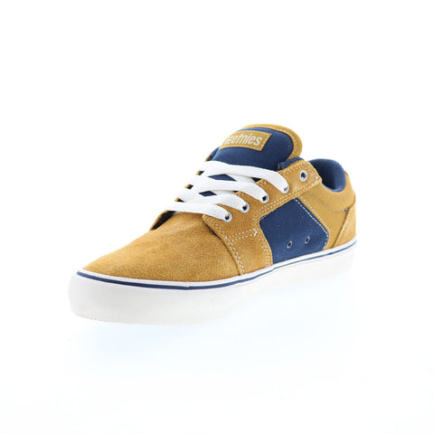 Etnies Barge LS 4101000351265 Mens Brown Suede Skate Inspired Sneakers Shoes