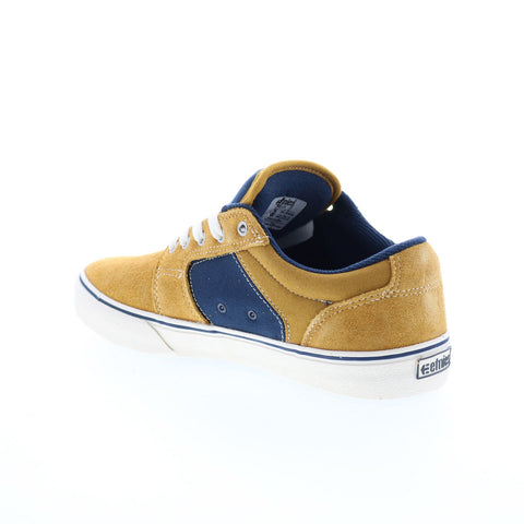 Etnies Barge LS 4101000351265 Mens Brown Suede Skate Inspired Sneakers Shoes