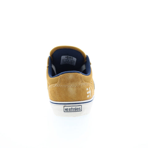 Etnies Barge LS 4101000351265 Mens Brown Suede Skate Inspired Sneakers Shoes