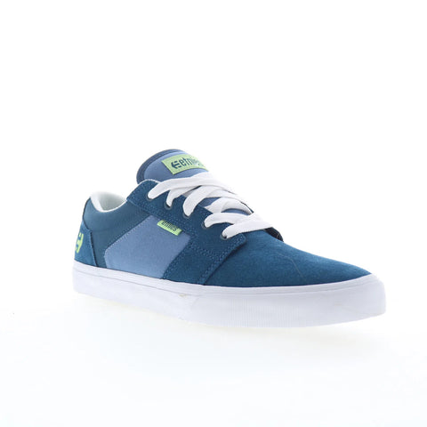 Etnies Barge LS 4101000351317 Mens Blue Suede Skate Inspired Sneakers Shoes