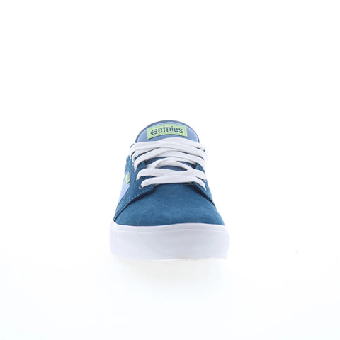Etnies Barge LS 4101000351317 Mens Blue Suede Skate Inspired Sneakers Shoes