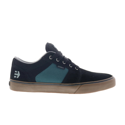 Etnies Barge LS 4101000351387 Mens Black Suede Skate Inspired Sneakers Shoes