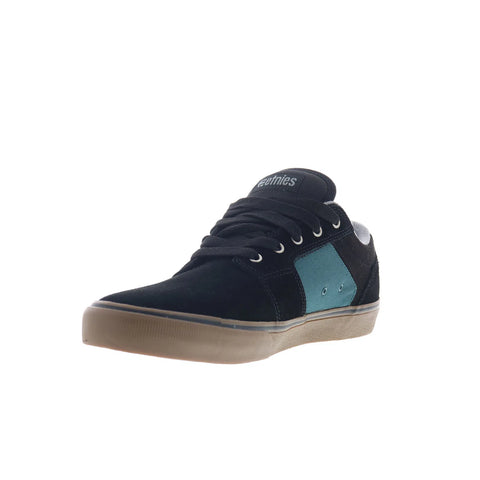 Etnies Barge LS 4101000351387 Mens Black Suede Skate Inspired Sneakers Shoes