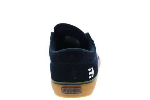 Etnies Barge LS 4101000351413 Mens Blue Suede Skate Inspired Sneakers Shoes