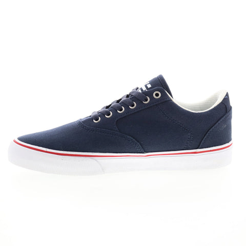 Etnies Blitz 4101000510475 Mens Blue Canvas Skate Inspired Sneakers Shoes