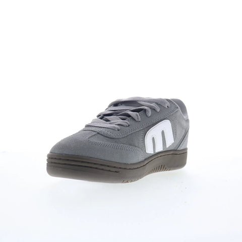 Etnies Locut 4101000507380 Mens Gray Suede Skate Inspired Sneakers Shoes