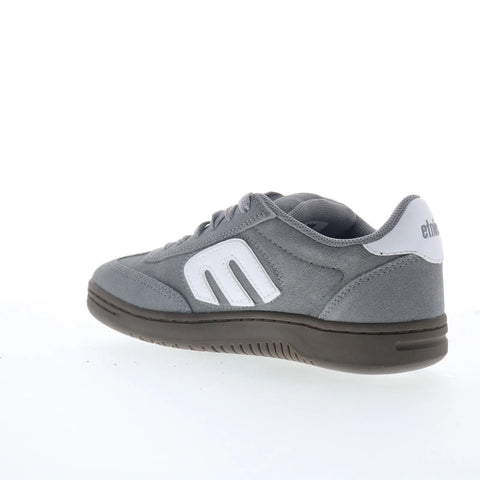 Etnies Locut 4101000507380 Mens Gray Suede Skate Inspired Sneakers Shoes