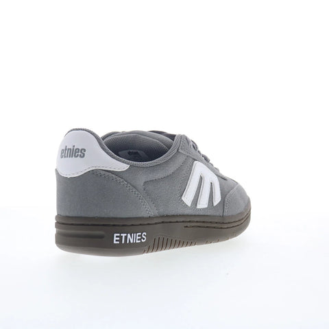 Etnies Locut 4101000507380 Mens Gray Suede Skate Inspired Sneakers Shoes