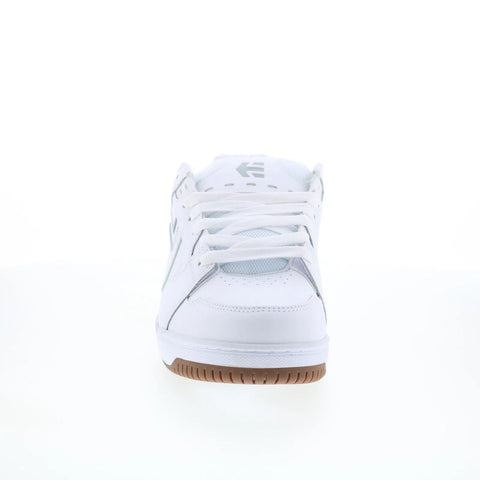 Etnies Faze 4101000537105 Mens White Suede Skate Inspired Sneakers Shoes